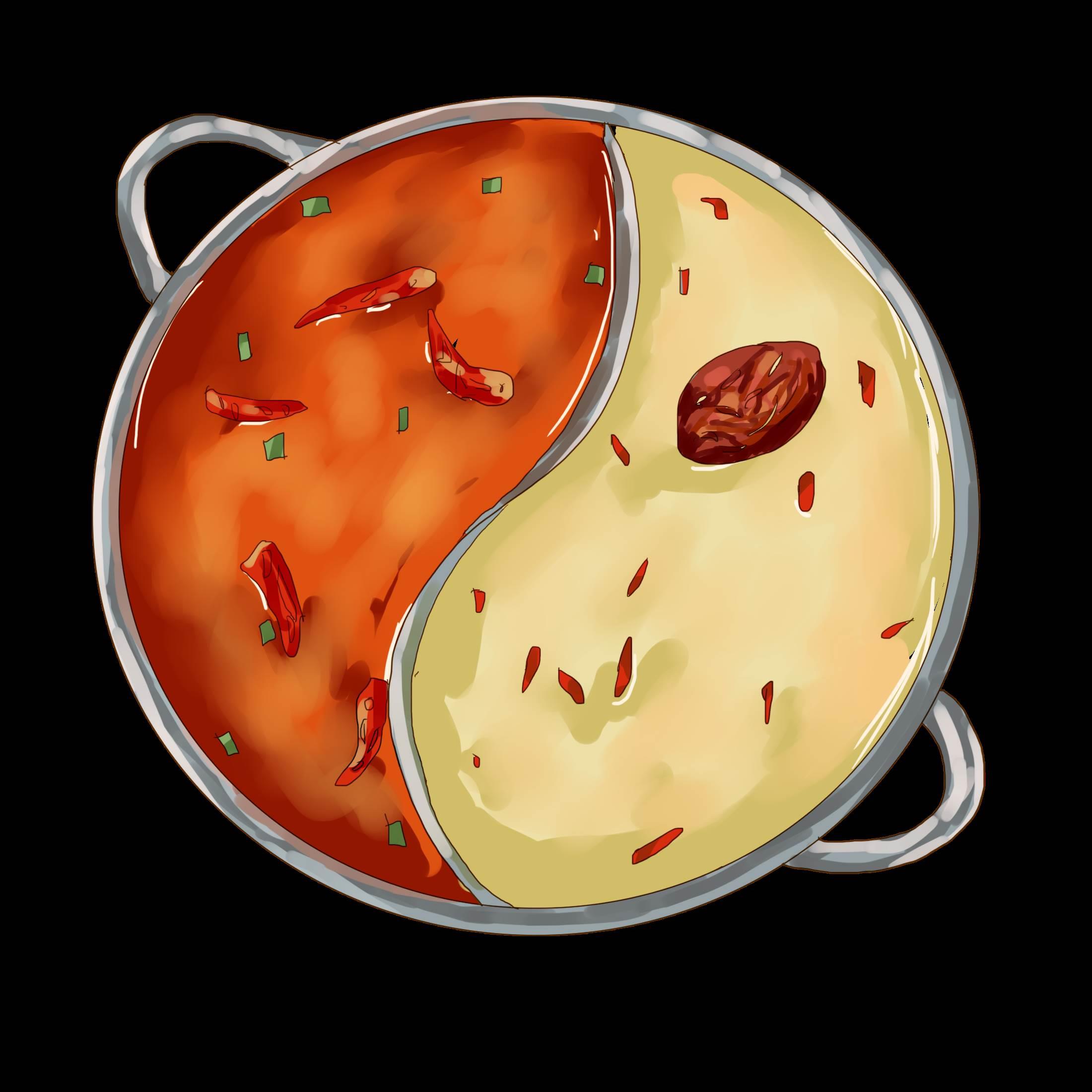 火锅简笔画 火锅简笔画简单又漂亮