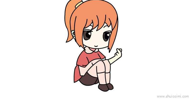 漫画人物少女儿童画怎么画 漫画人物少女简笔画简单又好看