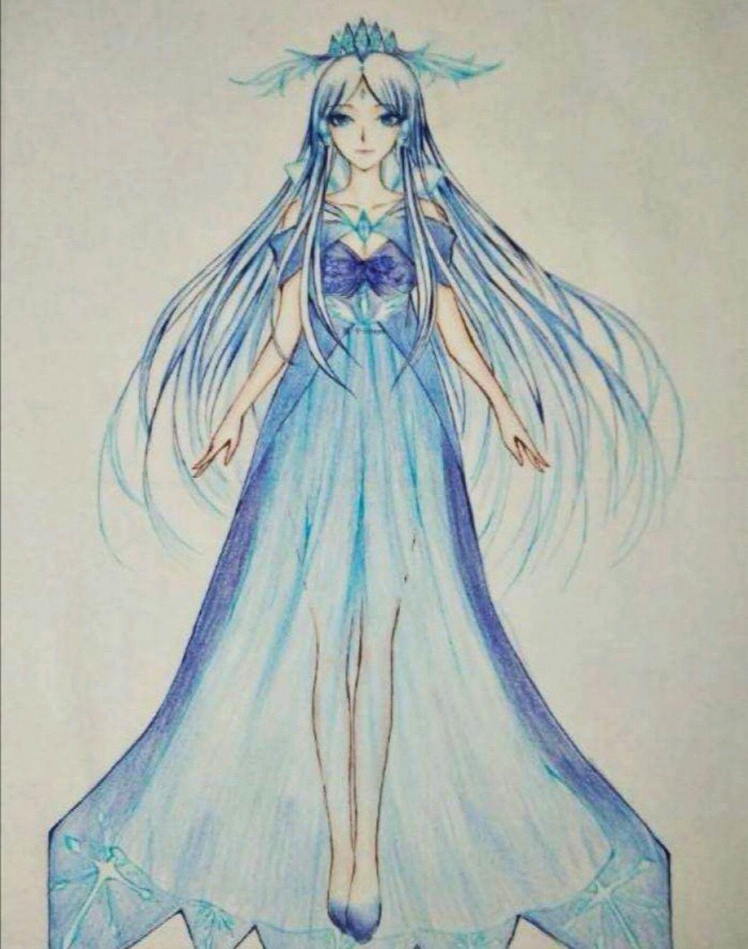 冰公主简笔画 冰公主简笔画图片