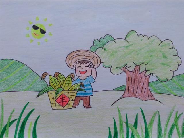 秋天的简笔画图片大全大图 秋天的简笔画图片大全大图彩色