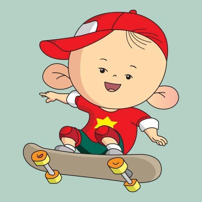 大耳朵图图简笔画 大耳朵图图简笔画一家