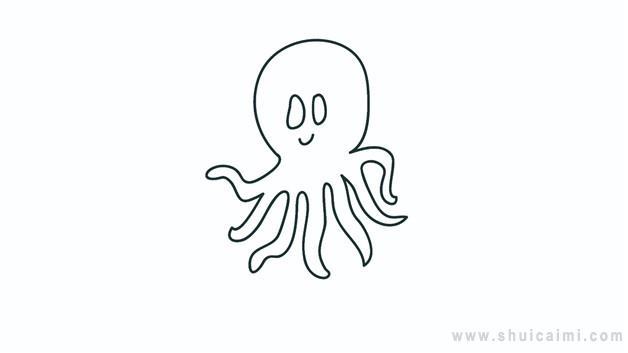 海洋生物简笔画怎么画 海洋生物简笔画画法