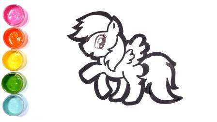 小马简笔画 小马简笔画简单可爱