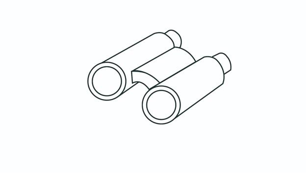 望远镜简笔画怎么画 望远镜简笔画好看
