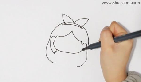 爱丽丝简笔画怎么画 爱丽丝简笔画好看