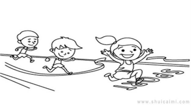 运动会简笔画怎么画 运动会简笔画简单