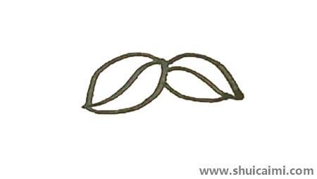 枇杷儿童简笔画