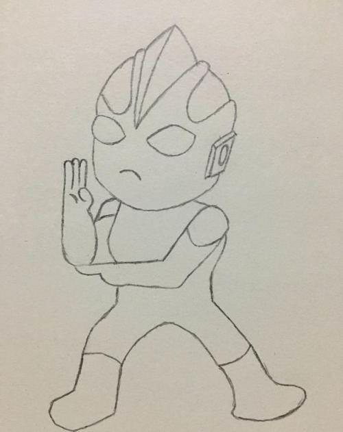 画奥特曼的简笔画 画奥特曼的简笔画帅气