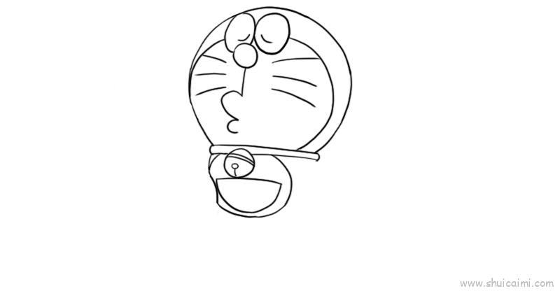 多啦a梦儿童画怎么画 多啦a梦简笔画好看