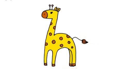 卡通动物简笔画 卡通动物简笔画可爱呆萌