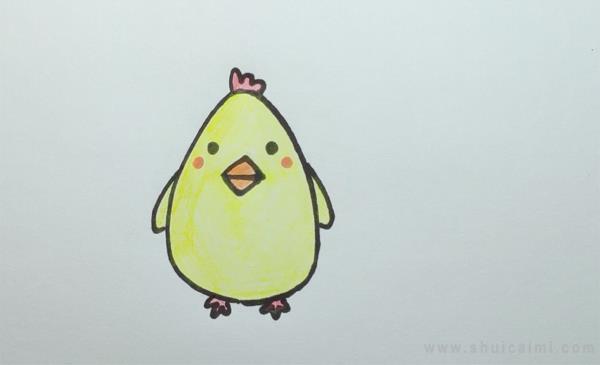 小鸡简笔画怎么画 小鸡简笔画好看