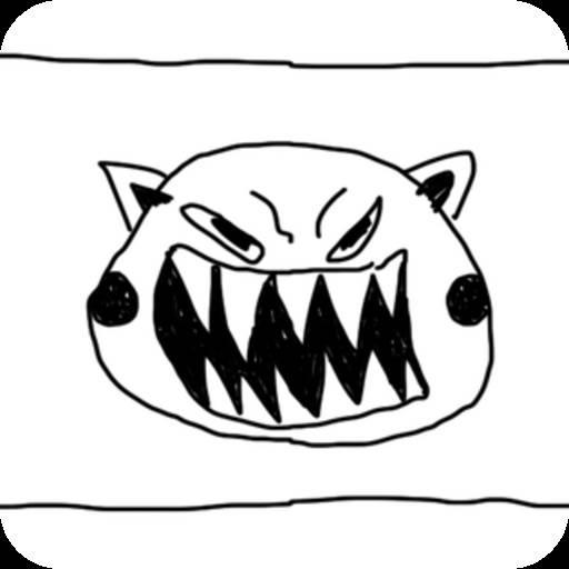 恐怖简笔画 恐龙简笔画幼儿园