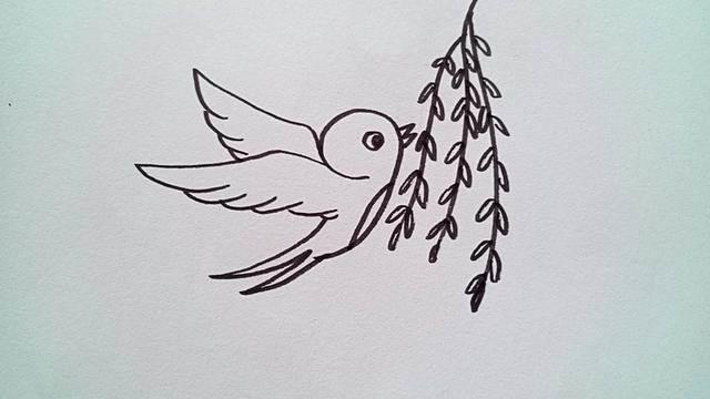 小燕子简笔画 小燕子简笔画图片