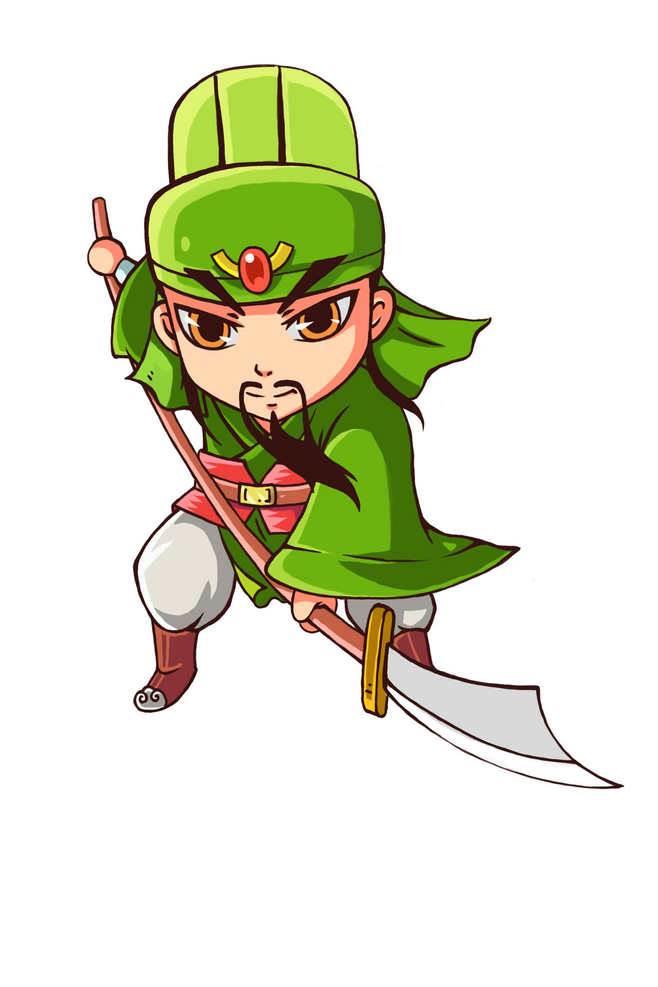 关羽简笔画 关羽简笔画霸气