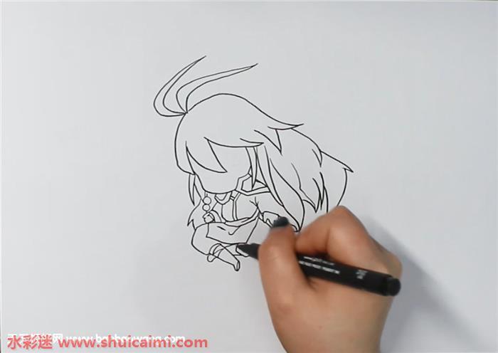 东方月初怎么画 东方月初简笔画简单又漂亮