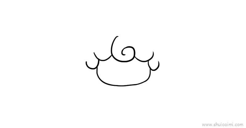 十二星座q版萌图白羊座儿童画怎么画 十二星座q版萌图白羊座简笔画步骤