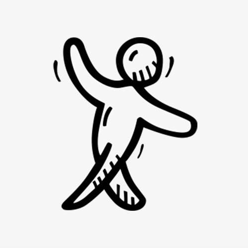 跳舞简笔画图片大全 跳舞简笔画图片大全可爱