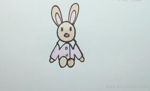 兔子玩偶简笔画怎么画 兔子玩偶简笔画画法