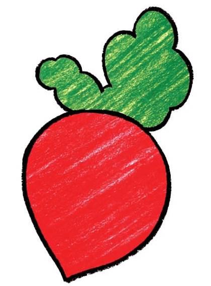 红色简笔画 蓝色简笔画可爱