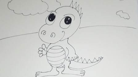 小龙的简笔画图片大全 小龙的简笔画图片大全可爱