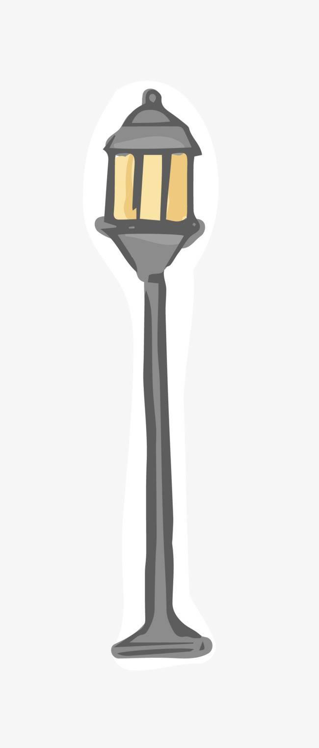 路灯简笔画 路灯简笔画简单又漂亮