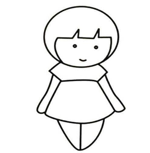 大班简笔画 大班简笔画图片涂色