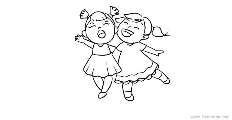 儿童节儿童画怎么画 儿童节简笔画好看