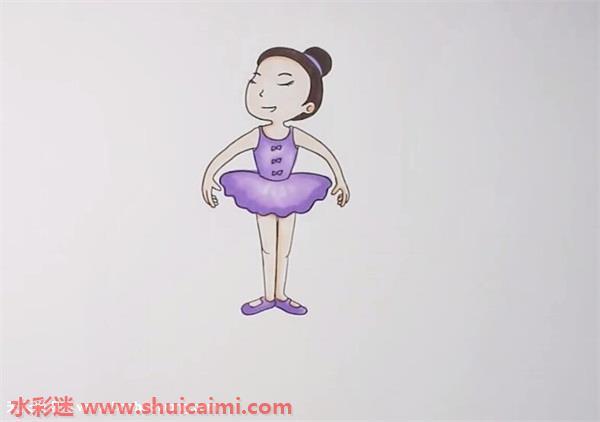 舞蹈家怎么画 舞蹈家简笔画画法