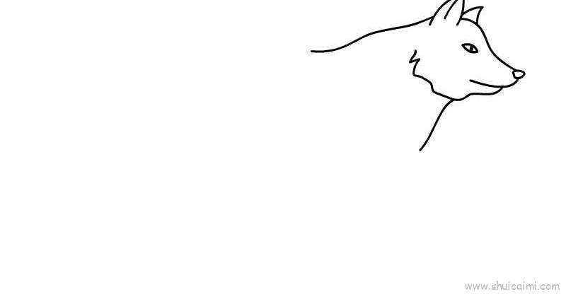 狼儿童画怎么画 狼简笔画图片大全
