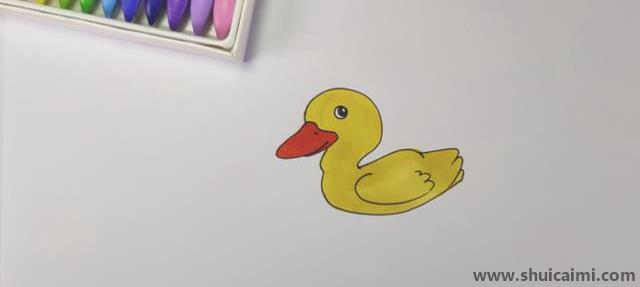 小鸭子儿童简笔画怎么画 小鸭子儿童画好看