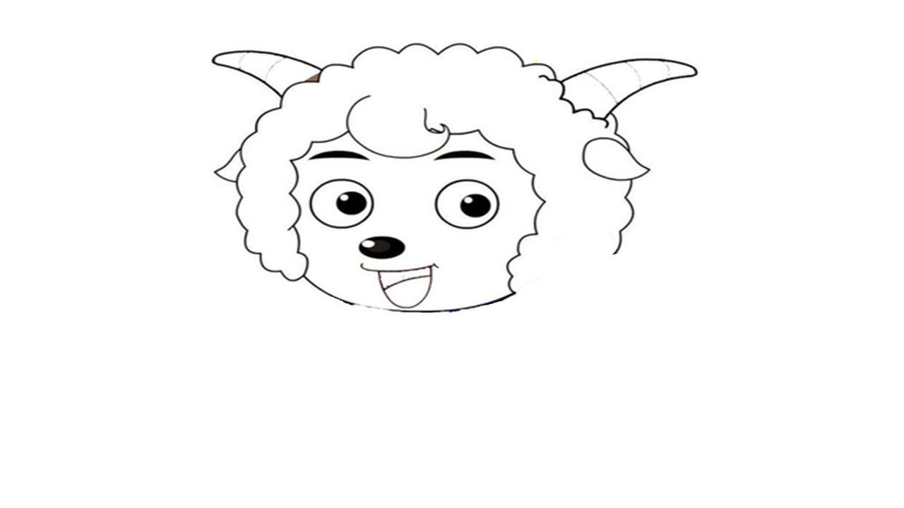 喜羊羊简笔画怎么画 喜羊羊简笔画简单又好看
