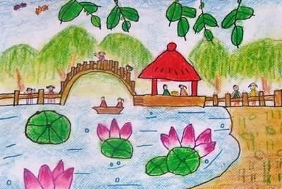 公园简笔画 公园简笔画简单又漂亮