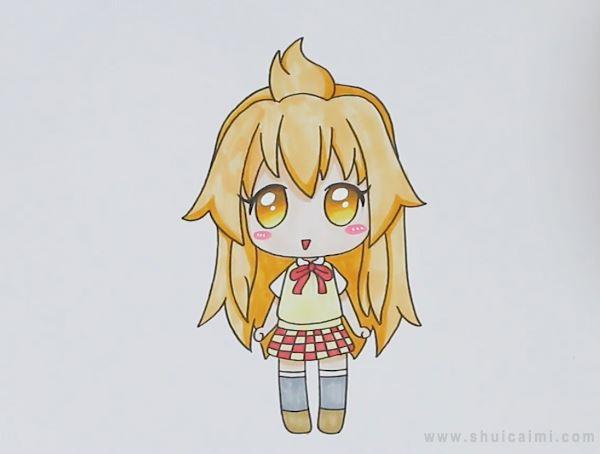 动漫人物简笔画怎么画 动漫人物简笔画画法