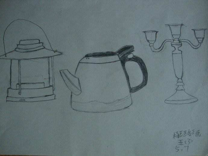 静物简笔画 静物简笔画组合