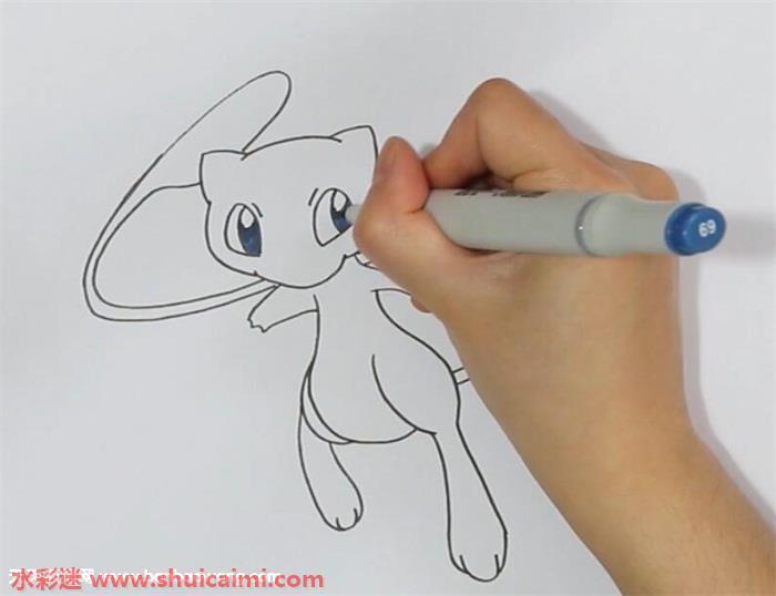 精灵宝可梦梦幻怎么画 精灵宝可梦梦幻简笔画漂亮