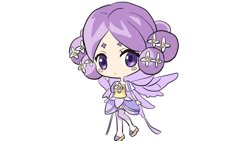 小花仙简笔画 小花仙简笔画Q版