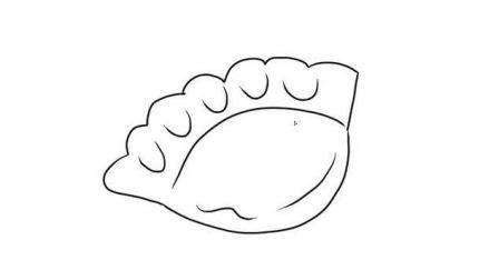 饺子怎么画简笔画 包子饺子怎么画简笔画