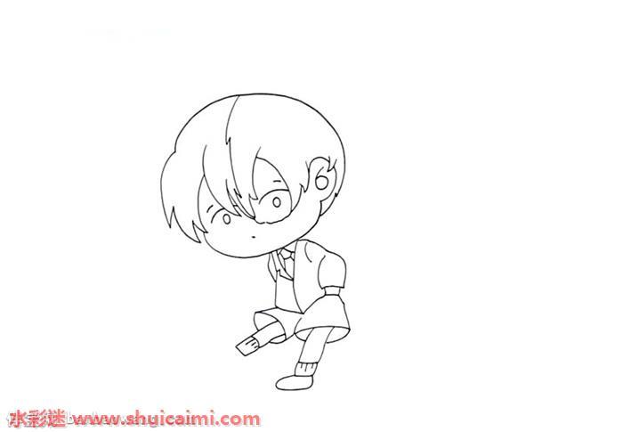 轰焦冻怎么画 轰焦冻简笔画步骤图