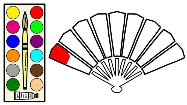 扇子简笔画 扇子简笔画古风