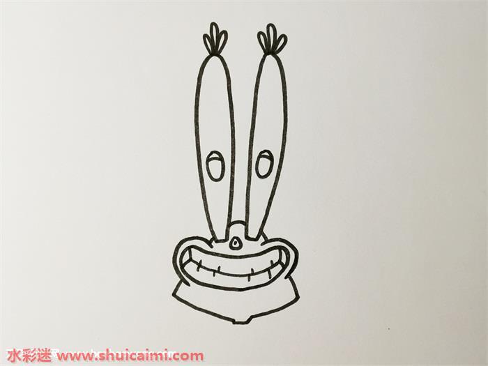 蟹老板怎么画 蟹老板简笔画简单又漂亮