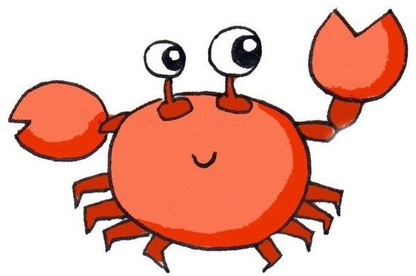 螃蟹的简笔画怎么画 螃蟹的简笔画好看