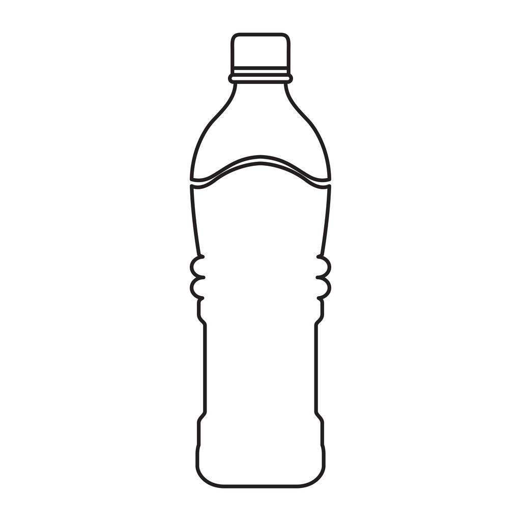 矿泉水简笔画 矿泉水简笔画可爱