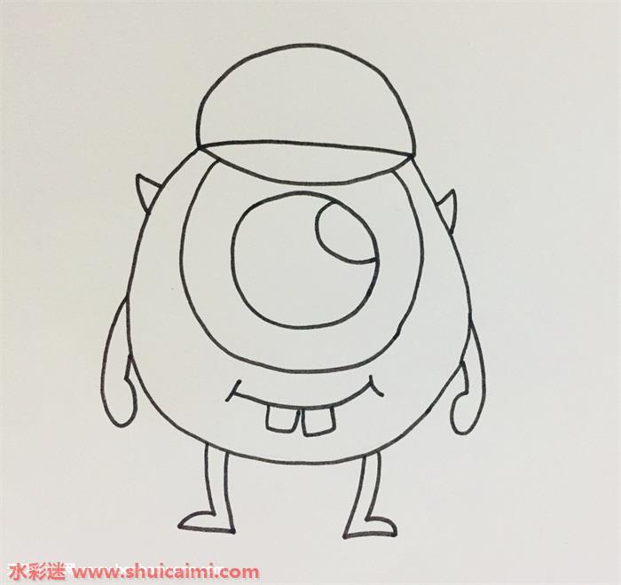 大眼仔怎么画 大眼仔简笔画简单易画