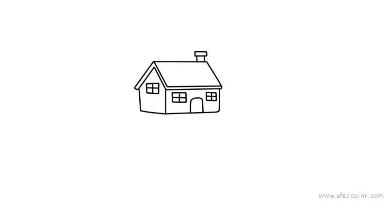 场景画儿童画怎么画 场景画简笔画简单又好看