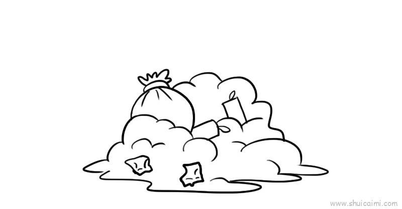 垃圾儿童画怎么画 垃圾简笔画顺序