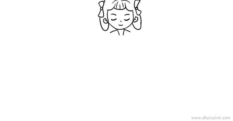 古风美女教程儿童画怎么画 古风美女教程简笔画画法