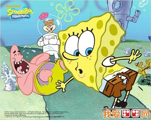 海绵宝宝壁纸欣赏简笔画怎么画 海绵宝宝壁纸欣赏简笔画图片