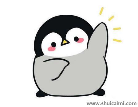 小企鹅可爱儿童简笔画图片大全