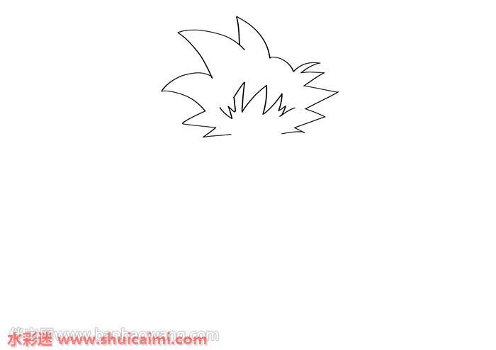 七龙珠孙悟空怎么画 七龙珠孙悟空简笔画图片大全