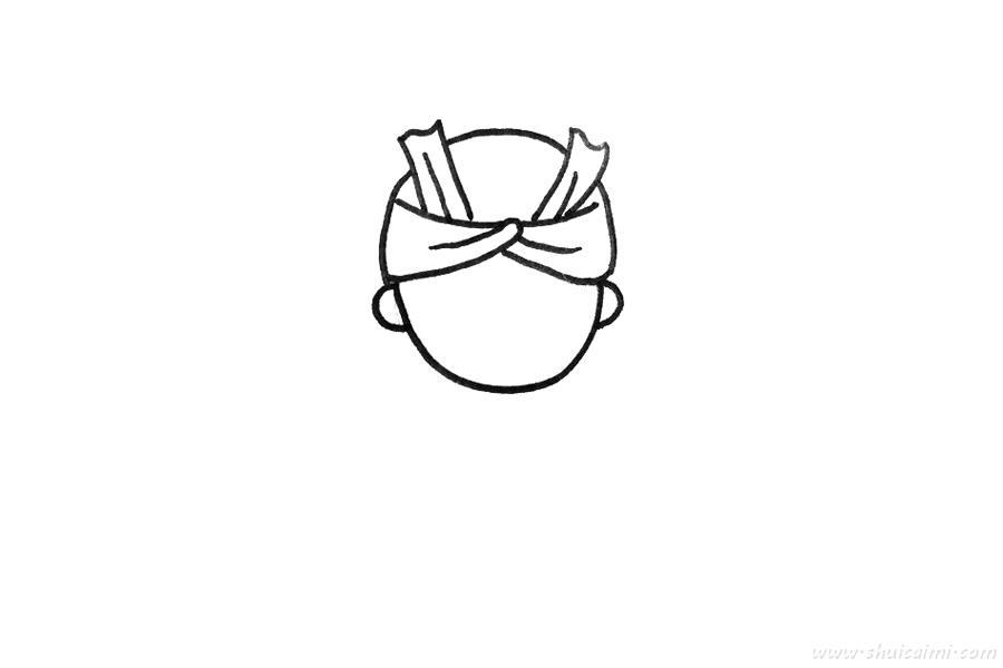 农民怎么画 农民简笔画步骤